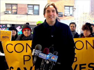 Council Member Ben Kallos at Rally for Congestion Pricing